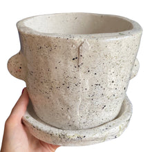 Load image into Gallery viewer, 'Speckled' Large Plant Pot (one-off) SALE