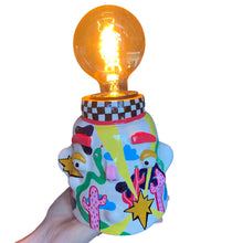 Load image into Gallery viewer, 'Wild West Graphics' Lamp Base (One-Off)