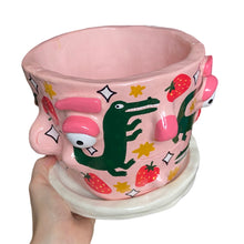 Load image into Gallery viewer, 'Crocs' Large Plant Pot (one-off)