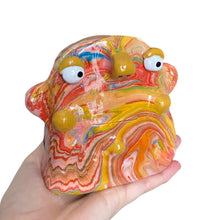Load image into Gallery viewer, Multi-Mustard Marble Glasses Holders (one-off)