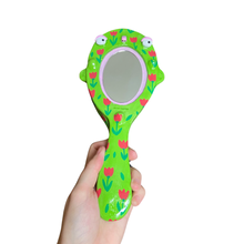 Load image into Gallery viewer, Hand-Held 'Tulip Garden' Mirror