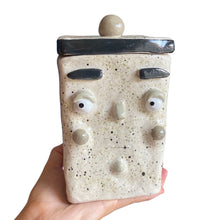 Load image into Gallery viewer, 'Neutrals' Storage Jar (one-off)