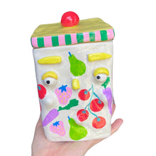 Load image into Gallery viewer, 'Farmers Market' Storage Jar (One-Off)