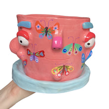 Load image into Gallery viewer, 'Butterfly' Large Plant Pot (One-Off)