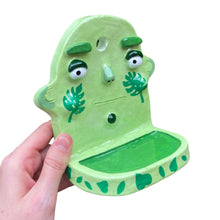 Load image into Gallery viewer, 'Leafy Green' Ponky Wall Shelf (One-Off)