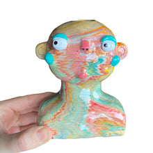 Load image into Gallery viewer, Multi Marble Candlestick Holder (one-off)