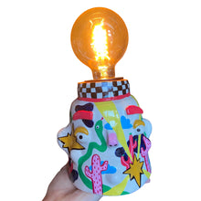 Load image into Gallery viewer, 'Wild West Graphics' Lamp Base (One-Off)