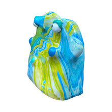 Load image into Gallery viewer, Blue + Green Marble Glasses Holders (one-off)