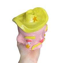 Load image into Gallery viewer, Star Man Cow Boy Pot (One-off)