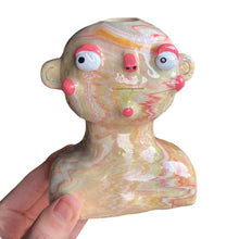 Load image into Gallery viewer, Pastel Marble Candlestick Holder (one-off)