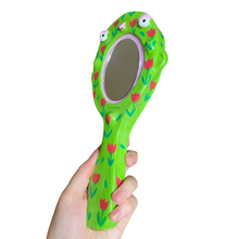 Load image into Gallery viewer, Hand-Held 'Tulip Garden' Mirror