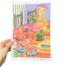 Load image into Gallery viewer, 'Still Life' Print by PonkyWots A4