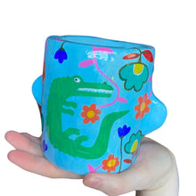 Load image into Gallery viewer, 'Croc Jungle' Classic Pot (One-Off)
