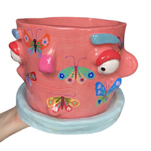 Load image into Gallery viewer, 'Butterfly' Large Plant Pot (One-Off)