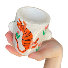 Load image into Gallery viewer, 'Tigers' Lil' Pot (one-off)