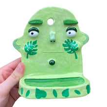 Load image into Gallery viewer, 'Leafy Green' Ponky Wall Shelf (One-Off)