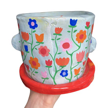 Load image into Gallery viewer, 'A Garden in the Sky' Large Plant Pot (One-Off)