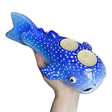 Load image into Gallery viewer, Deep Sea Whale Shark Tealight Candle Holder (One-Off)
