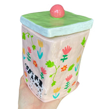 Load image into Gallery viewer, 'Cow Field' Storage Jar (One-Off)