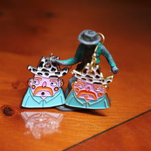 Load image into Gallery viewer, Cowboy PonkyWots Earrings
