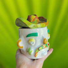 Load image into Gallery viewer, Cacti Cheeks Groovy Marble Cowboy (One-Off)