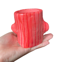 Load image into Gallery viewer, 'Simple Stripes in Pink' Lil' Pot