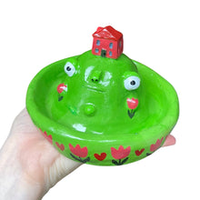 Load image into Gallery viewer, 'Ruby Tulip's' House on the Hill Dish / Incense Holder (One-Off)