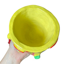 Load image into Gallery viewer, 'Groovy Tigers' Chunky Pot (One-Off)