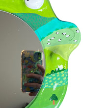 Load image into Gallery viewer, 'British Countryside' BIG Ponky Wall Mirror (one-off design)