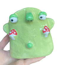 Load image into Gallery viewer, Light Green Mushrooms Glasses Holders