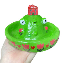 Load image into Gallery viewer, 'Ruby Tulip's' House on the Hill Dish / Incense Holder (One-Off)