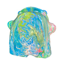 Load image into Gallery viewer, Marble Glasses Holders multi blue n pink (one off ready to ship)