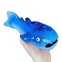 Load image into Gallery viewer, Deep Blue Whale Shark Tealight Candle Holder (One-Off)