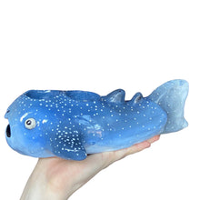 Load image into Gallery viewer, Dark Blue Whale Shark Tealight Candle Holder (only 1)
