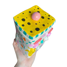 Load image into Gallery viewer, NEW 'Cheetah' Storage Jar (One-Off)