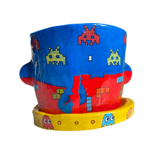 Load image into Gallery viewer, NEW Retro Gaming Large Plant Pot (One-Off)