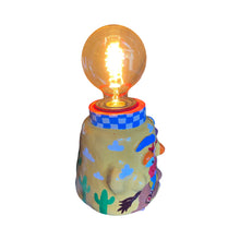 Load image into Gallery viewer, 'Cowboy in the Wild West' Lamp Base (One-Off)