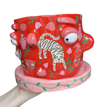 Load image into Gallery viewer, 'Tiger's' Large Plant Pot (One-Off)