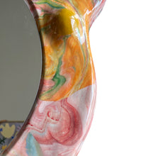 Load image into Gallery viewer, 'Colourful Marble' BIG Ponky Wall Mirror (one-off) SALE