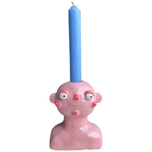 Load image into Gallery viewer, Pink Candlestick Holder