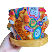 Load image into Gallery viewer, 'Funky' Large Plant Pot (one-off)