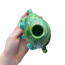 Load image into Gallery viewer, Green Marble Candlestick Holder (one-off)