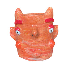 Load image into Gallery viewer, 'Sunset Marble' Devil Pot (one off)