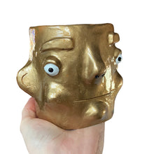 Load image into Gallery viewer, 'Metallic Gold' Classic Pot (One-Off)