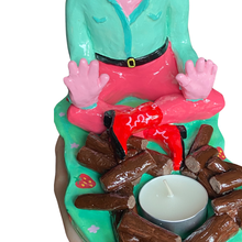 Load image into Gallery viewer, Cowboy Campfire Candle Holder (One-off Strawberries)