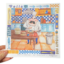 Load image into Gallery viewer, 'Wot's Cooking?' Print by PonkyWots