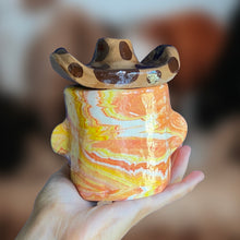 Load image into Gallery viewer, Cow-Print Marble Cowboy (One-Off)