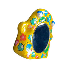 Load image into Gallery viewer, 'Tropical Chameleons' Stand-Up Mirror (one-off)