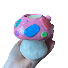 Load image into Gallery viewer, Mushroom Tea-light Candle Holder (Pastels - One-Off)