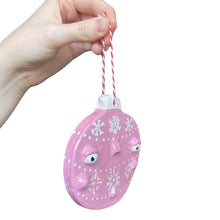 Load image into Gallery viewer, Bauble Christmas Decorations (Snowflake)
